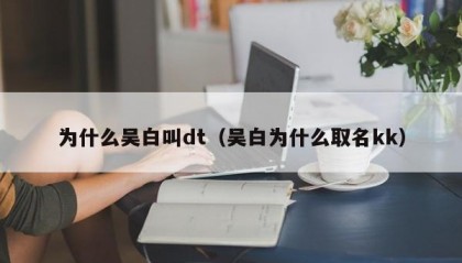为什么吴白叫dt（吴白为什么取名kk）